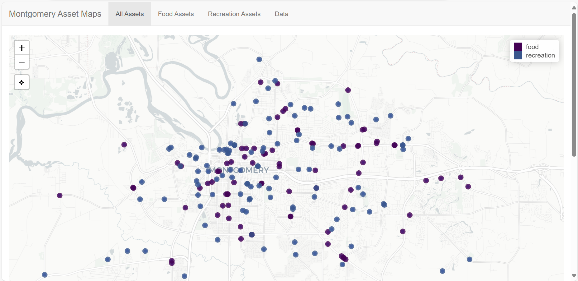 Mapping Montgomery image